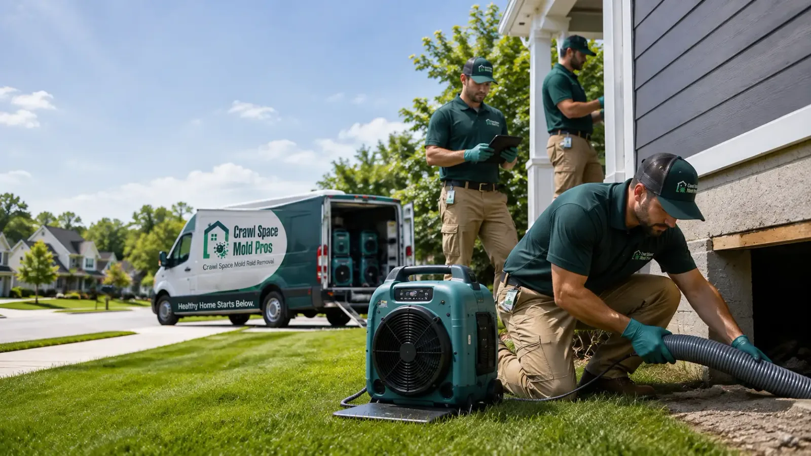 Crawl Space Mold Removal in Halma, MN